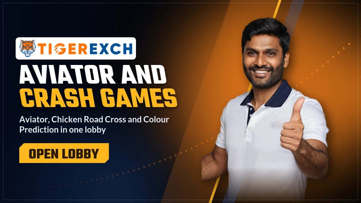 Tiger Exchange Aviator game tile in the Tiger365 game lobby